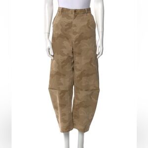 Nili Lotan Shon Pants Khaki Camo Size 12